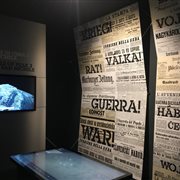 Museo Monte San Michele, tavolo interattivo